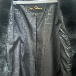 Sam Edelman Black Textured Jacket